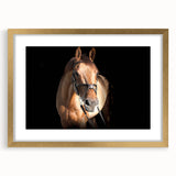 Majestic Horse Farmhouse Wall Art – Rustic Country Style Decor Piece