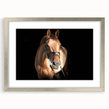 Majestic Horse Farmhouse Wall Art – Rustic Country Style Decor Piece
