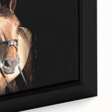 Majestic Horse Farmhouse Wall Art – Rustic Country Style Decor Piece