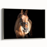 Majestic Horse Farmhouse Wall Art – Rustic Country Style Decor Piece