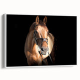 Majestic Horse Farmhouse Wall Art – Rustic Country Style Decor Piece