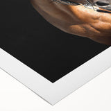 Majestic Horse Farmhouse Wall Art – Rustic Country Style Decor Piece