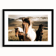 Farmhouse Horses Wall Art – Rustic Country Style Decor for Home