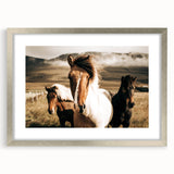 Farmhouse Horses Wall Art – Rustic Country Style Decor for Home