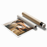 Farmhouse Horses Wall Art – Rustic Country Style Decor for Home