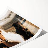 Farmhouse Horses Wall Art – Rustic Country Style Decor for Home