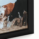 Farmhouse Cattle Wall Art – Rustic Country Style Decor for Home