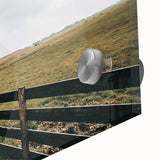 Open Fields Farmhouse Wall Art – Rustic Country Landscape Decor