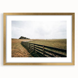 Open Fields Farmhouse Wall Art – Rustic Country Landscape Decor
