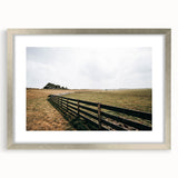 Open Fields Farmhouse Wall Art – Rustic Country Landscape Decor