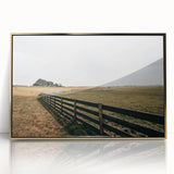 Open Fields Farmhouse Wall Art – Rustic Country Landscape Decor