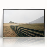 Open Fields Farmhouse Wall Art – Rustic Country Landscape Decor