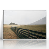 Open Fields Farmhouse Wall Art – Rustic Country Landscape Decor