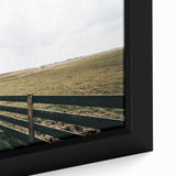 Open Fields Farmhouse Wall Art – Rustic Country Landscape Decor
