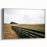 Open Fields Farmhouse Wall Art – Rustic Country Landscape Decor