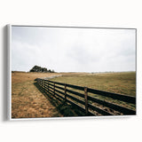 Open Fields Farmhouse Wall Art – Rustic Country Landscape Decor