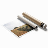 Open Fields Farmhouse Wall Art – Rustic Country Landscape Decor