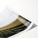 Open Fields Farmhouse Wall Art – Rustic Country Landscape Decor