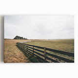 Open Fields Farmhouse Wall Art – Rustic Country Landscape Decor