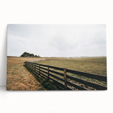 Open Fields Farmhouse Wall Art – Rustic Country Landscape Decor