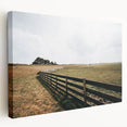 Open Fields Farmhouse Wall Art – Rustic Country Landscape Decor