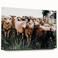 Farmhouse Sheep Wall Art – Rustic Country Style Decor for Home