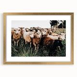 Farmhouse Sheep Wall Art – Rustic Country Style Decor for Home