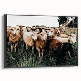 Farmhouse Sheep Wall Art – Rustic Country Style Decor for Home
