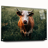Farmhouse Cow Wall Art – Rustic Country Style Decor for Home