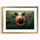 Farmhouse Cow Wall Art – Rustic Country Style Decor for Home