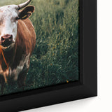 Farmhouse Cow Wall Art – Rustic Country Style Decor for Home