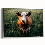 Farmhouse Cow Wall Art – Rustic Country Style Decor for Home
