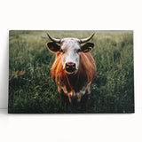 Farmhouse Cow Wall Art – Rustic Country Style Decor for Home