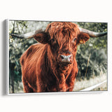 Rustic Highland Cow Wall Art – Farmhouse Country Style Decor