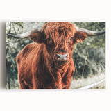 Rustic Highland Cow Wall Art – Farmhouse Country Style Decor