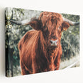 Rustic Highland Cow Wall Art – Farmhouse Country Style Decor