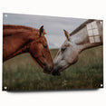 Rustic Horses Wall Art – Farmhouse Country Style Decor for Home
