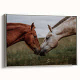 Rustic Horses Wall Art – Farmhouse Country Style Decor for Home