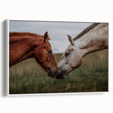 Rustic Horses Wall Art – Farmhouse Country Style Decor for Home