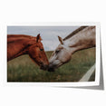 Rustic Horses Wall Art – Farmhouse Country Style Decor for Home