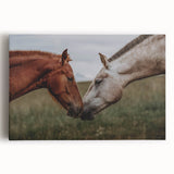 Rustic Horses Wall Art – Farmhouse Country Style Decor for Home