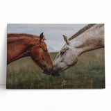 Rustic Horses Wall Art – Farmhouse Country Style Decor for Home