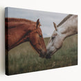 Rustic Horses Wall Art – Farmhouse Country Style Decor for Home