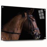 Farmhouse Horse Wall Art – Elegant Country Style Decor for Home