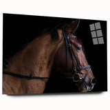 Farmhouse Horse Wall Art – Elegant Country Style Decor for Home