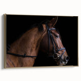 Farmhouse Horse Wall Art – Elegant Country Style Decor for Home