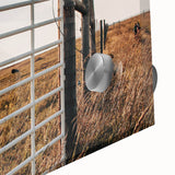 Farmhouse Gate Wall Art – Rustic Country Style Decor for Home