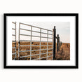 Farmhouse Gate Wall Art – Rustic Country Style Decor for Home
