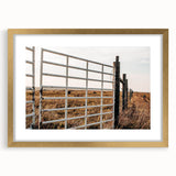 Farmhouse Gate Wall Art – Rustic Country Style Decor for Home