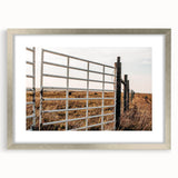 Farmhouse Gate Wall Art – Rustic Country Style Decor for Home